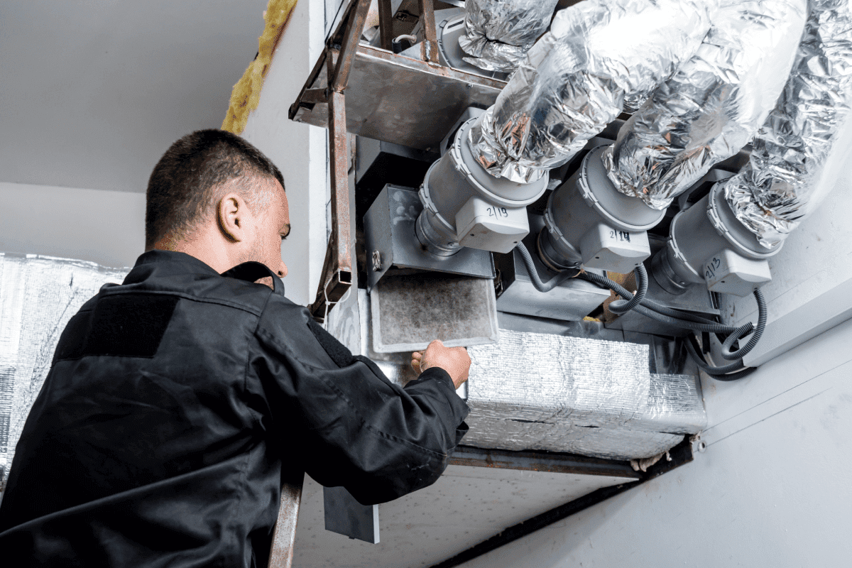 Air Duct Cleaning by A-Team Restoration